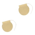 thumbnail image 2 of Toystoory 100Pcs Tea Filter Bag Safe Professional Home Teabags Coffee Round Empty Strainer Drawstring Office Tools Making Leaf 8.00*8.00*6.00 cm 2Conjunto, 2 of 6
