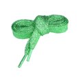 thumbnail image 2 of INSPIRE CHIC Unisex Shimmer Flat Shoelaces Sneakers Sparkling Shiny Shoes Strings 180cm/70.87" Green, 2 of 6