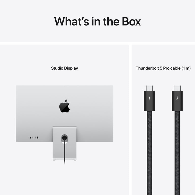 Apple Studio Display - Standard glass - Tilt-adjustable stand