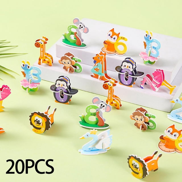 Rompecabezas colorido Montessori, juguete educativo temprano, creatividad, imaginación, habilidad fina para regalo de cumpleaños, bebés y niños Números