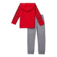 thumbnail image 2 of Spider Man Boys Hoodie Sweatshirt & Jogger Sweatpants, 2-Piece Outfit Set, Sizes 4-7, 2 of 3