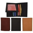 thumbnail image 2 of Cowhide Leather Slim L Shape ID Card Holder Bifold Wallet 1309 CF, 2 of 56