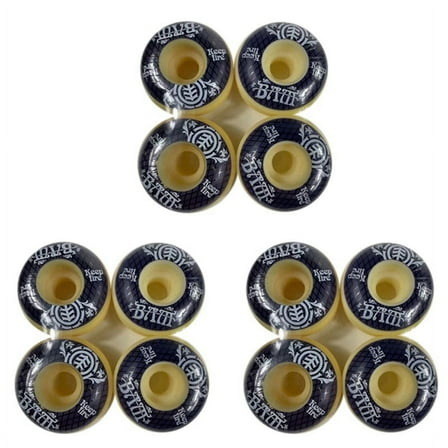 12Pcs Skateboard Wheels 54mm PU Hardness Skate Board 85A Longboard Wheels for Street Longboard Skate Deck Wheel
