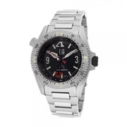 Movado 7301123 Mens Swiss Squadron Compass Stainless Steel Watch