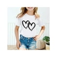thumbnail image 1 of Boys Girls Tshirts Kid Cute Graphic Round Neck Short Sleeve Tee TOP Summer Casual T Shirt 4-13 Years, 1 of 6