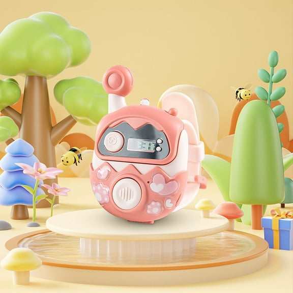 Usloyux under $5 Kids Walkie Talkie, USB Rechargeable Wireless Watch with 300m Range, Parent-Child Communication Toy for Outdoor Play, Educational Two-Way Radio for Kids Adventure