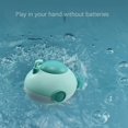 thumbnail image 2 of Submarino de natación cadena superior bobinado baño de bebé para niños baño y niñas juguetes de baño para bebé rosa, 2 of 5