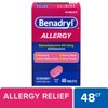 Benadryl Ultratabs Antihistamine Cold & Allergy Relief Tablets, 48 Ct