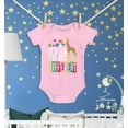 thumbnail image 3 of Shop4Ever It's OK to Be Different Autism Awareness Giraffe Baby's Bodysuit Infant Cotton Romper 6 Months Pink, 3 of 5