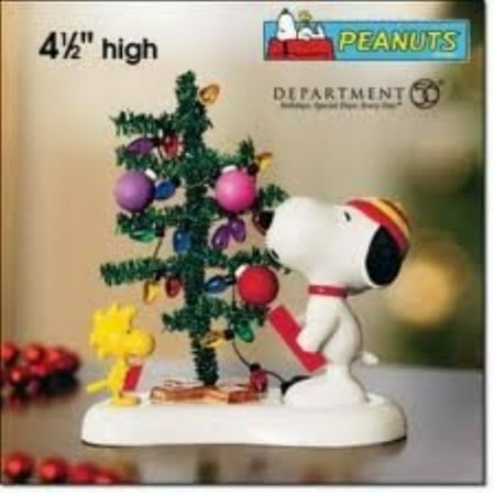 Department 56 Peanuts Snoopy Singing Christmas Carols