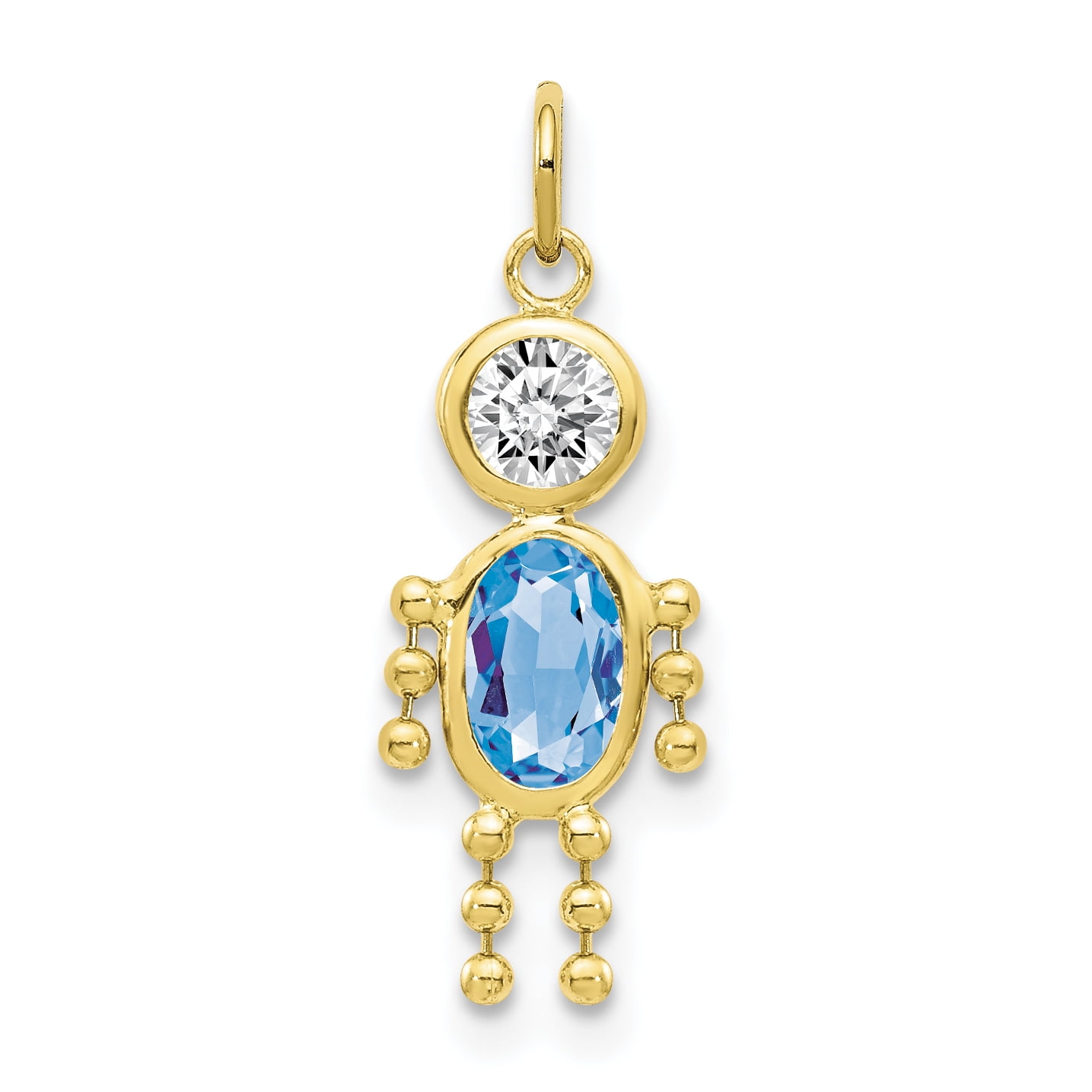 March birthstone charm Clearance