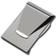 thumbnail image 1 of Clip de dinero Slim Clip de doble cara con llavero ligero capacidad para 30 billetes y 6 tarjetas de crédito Paquete de 2 Black Chrome, 1 of 3