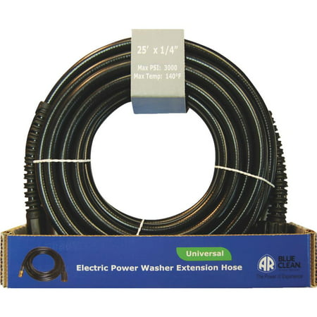 A R NORTH AMERICA INC Pressure Washer Extension Hose For Wand & Lance Units, 1/4-In. x 25-Ft.