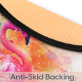 thumbnail image 4 of CURLYOOT Flamingo 5.2ft Round Rug for Living Room, Large Washable Area Rug, Non Slip Floor Mat Indoor Rugs for Bedroom, Dining Room, Offices, Entryway, 4 of 7