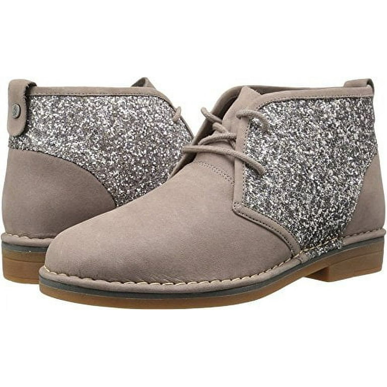 Hush top silver boots