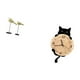 thumbnail image 5 of Figuras De Pájaros De Madera Modernas Y Adornos De Reloj De Pared Para Dormitorio, Oficina, Escritorio, Entrada, Decoración Interior, Regalos Ligeros Sin Tictac, 5 of 8