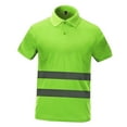 thumbnail image 2 of Camiseta de seguridad Sunnimix Ropa de manga corta reflectante Verde XXL, 2 of 7