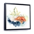 thumbnail image 3 of Designart 'Kelp and Lionfish With Coral Reef and Laminaria' Nautical & Coastal Framed Canvas Wall Art Print, 3 of 5