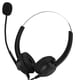 thumbnail image 3 of Con micrófono USB auriculares para centro de llamadas cómodos auriculares para centro de llamadas con cable para colocar sobre la oreja PC para teléfono, 3 of 7