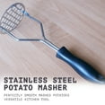 thumbnail image 2 of InHome Potato Masher Stainless Steel Mashed Potatoes Smasher Kitchen Tool, 2 of 7