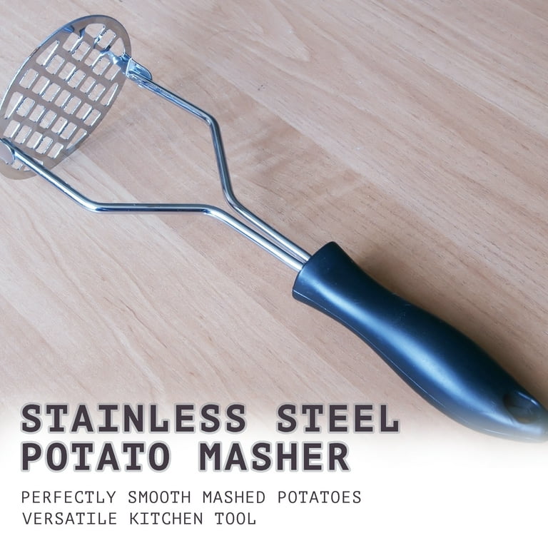 InHome Potato Masher Stainless Steel Mashed Potatoes Smasher Kitchen Tool 