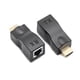 thumbnail image 1 of Extensor Hdmi A Hdmi 30m Decuado Para Cable Cat6 Rj45 1080p negro, 1 of 4