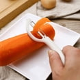 thumbnail image 6 of 1 Pc Swivel Vegetable Peeler with Built-in Eye Remover, Vegetable Slicer with Comfortable Handle, Carrot Cutter with Stainless Steel Blade for Kitchen, 6.5x1.18 inch, 6 of 6