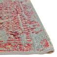 thumbnail image 3 of Unique Loom Outdoor Botanical Collection Area Rug - Vintage (8' x 11' 4" Rectangle Light Blue/Red), 3 of 7