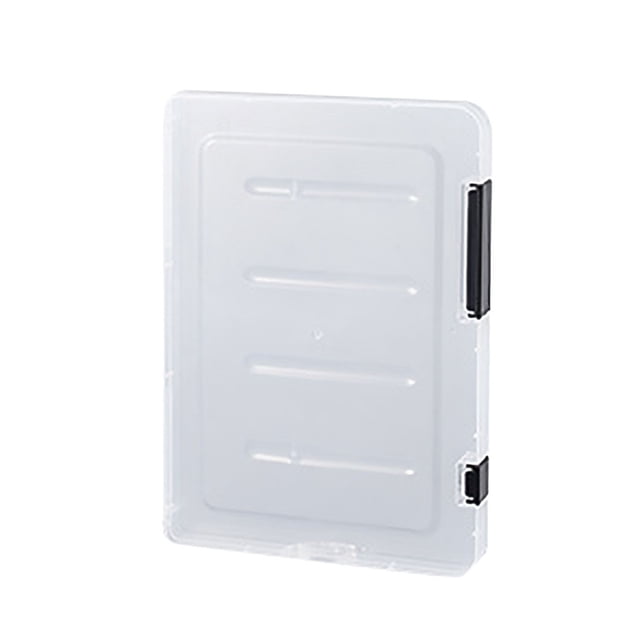 Archivador Portátil transparente Sunnimix Doble hebilla y asa A5 Negro