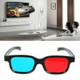 thumbnail image 5 of Universal Brand Black Frame Red Blue Glasses 3D Glasses For Dimensional Anaglyph, 5 of 5