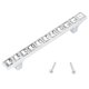 thumbnail image 4 of Manija De Puerta De aleación De Zinc Para Gabinete De Cristal De Diamante De 128 Mm, Diseño Moderno Y Simple, Líneas Suaves, Elegante Y Práctico,, 4 of 7