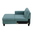 thumbnail image 5 of Modern Sectional Sofa Couch, L Shape Sofa Set with Chaise Modular Cloud Couch for Living Room, Lake Green, 5 of 6