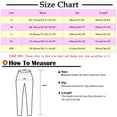 thumbnail image 3 of XFHLMJFF Capri Pants For Women Casual 2024 Summer Drawstring Elastic High Waist Cotton Wide Leg Long Slacks Summer, 3 of 6