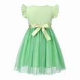 thumbnail image 4 of "HILEELANG Girls Summer Tulle Dress – Sleeveless Floral Princess Party Dress for Ages 2-12, Lightweight & Soft for Birthday, Wedding, Vacation", 4 of 7