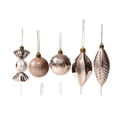 thumbnail image 4 of 21 piezas de adornos de bos de Navidad, adornos decorativos colgantes colgantes de Navidad para compromiso fiesta interior año Nuevo decoración champagne Sunnimix Colgantes Bolas, 4 of 7