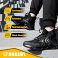 thumbnail image 6 of Steel Toe Shoes for Men Comfortable Work Safety Shoes Lightweight Steel Toe Sneakers for Men Puncture Proof Indestructible Mens Work Shoes Sneakers, 6 of 13
