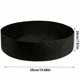 thumbnail image 2 of Bolsa de plantación redonda para jardín al aire libre, invernadero, fieltro, tela, planta, flor, vegetal, maceta, cubo, negro, 50x20cm Advancent HA5752-01, 2 of 6