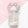 thumbnail image 2 of Vikakiooze Supplies Pencil Boxes For , Cute Paw Pen Bag Large-Capacity Stationery Bag Pencil Bag Cute Plush Paw Bag, 2 of 7