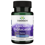 Swanson Calcium D-Glucarate 60 Capsules