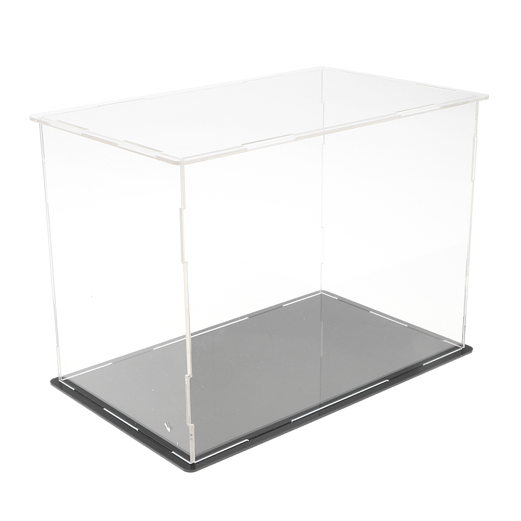Clear Acrylic Display Case Diecast Cars Model Protection Case Container