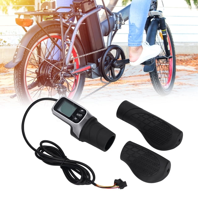 Electric Scooter Conversion Kit, Aluminum Shell 24V 36V 48V Rubber And ABS Electric Bike Controller And Meter Set For 350W Motor