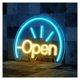 thumbnail image 1 of Letrero De Neón Open Con Luz LED Regulable Para Tiendas, Bares, Restaurantes, Cafeterías, Salones De Uñas Y Otros Negocios Decoración De Pared 30cmx24cm, 1 of 4