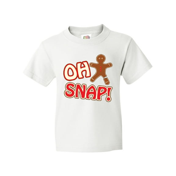 Inktastic Oh Snapbroken Gingerbread Youth T-Shirt
