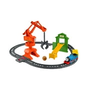 Thomas & Friends Track Master Cassia Crane & Cargo Train Vehicle Playset (14 Pieces)