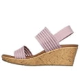 thumbnail image 2 of Sandalia con cuña Skechers Beverlee-Sheer Luck para mujer - Rosa, 2 of 3