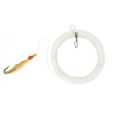 UPC: 0046837100025 | Clarkspoon Fishing Lure R-0RBMG Size 0 Gold With Leader Whteel