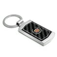 thumbnail image 2 of iPick Image for Cadillac Logo Real Black Carbon Fiber Chrome Metal Case Key Chain, Official Licensed, 2 of 5