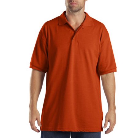 Dickies KS5552OR Boys M Or Short Sleeve Adult Sized Polo Unisex Xxl