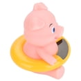 thumbnail image 3 of Rupoun Safe Baby Bath Thermometer Floating Water Temperature Display Cute Animal Toy Pink Pig for Newborns and Toddlers (3.3x3.5 inches / 8.5x9.0 cm), 3 of 9