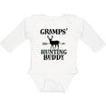 thumbnail image 3 of Inktastic Bow Hunter Gramps Hunting Buddy Boys Long Sleeve Baby Bodysuit, 3 of 5
